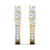 Linear Diamond Dangler Earrings