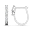 Linear Diamond Dangler Earrings