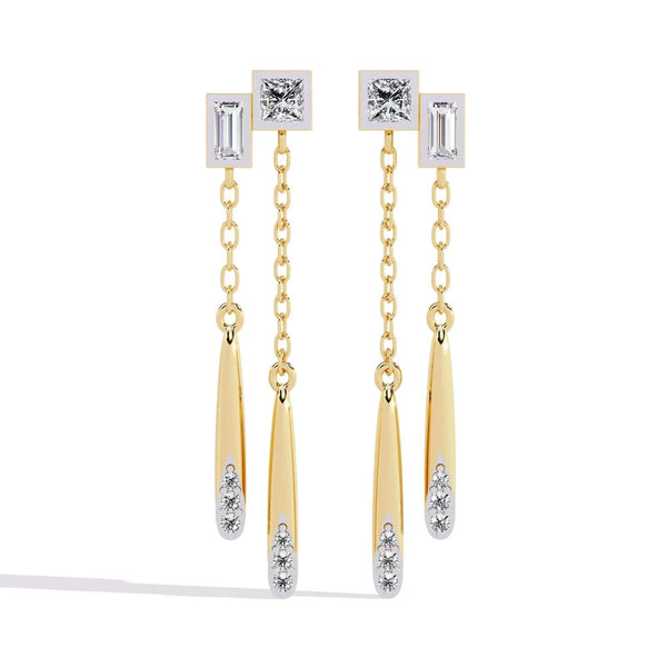 Linked Diamond Danglers