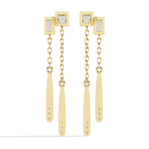 Linked Diamond Danglers