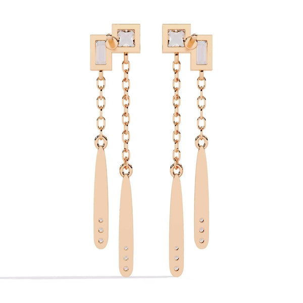 Linked Diamond Danglers