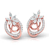 Marquise & Round Diamond Knot Earring