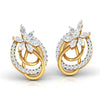 Marquise & Round Diamond Knot Earring