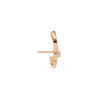 Modern Hoop Diamond Earrings
