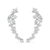 Multi-Shape Diamond Climber Earrings