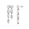 Multi-Shape Diamond Drop Earrings