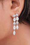 Multi-Shape Diamond Drop Earrings