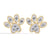 Paw Stud Diamond Earrings
