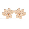 Paw Stud Diamond Earrings