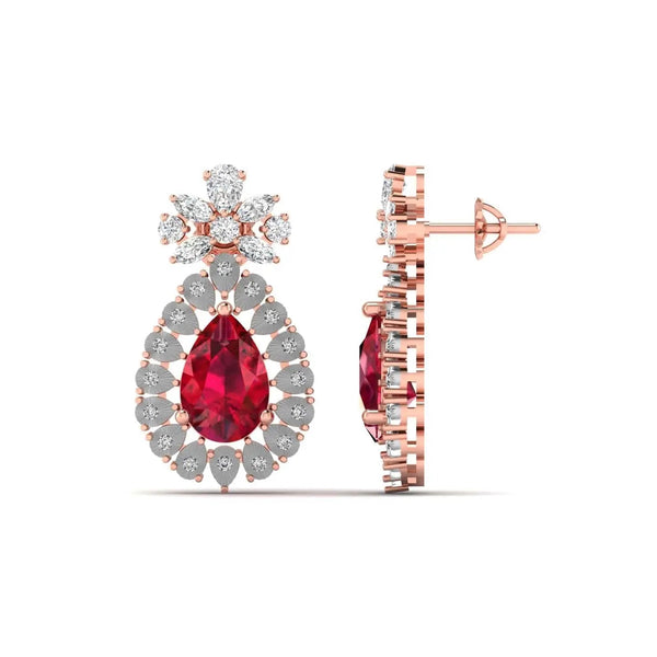 Petalstorm Diamond Earrings