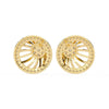 Radial Design Diamond Earrings