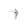 Radial Design Diamond Earrings