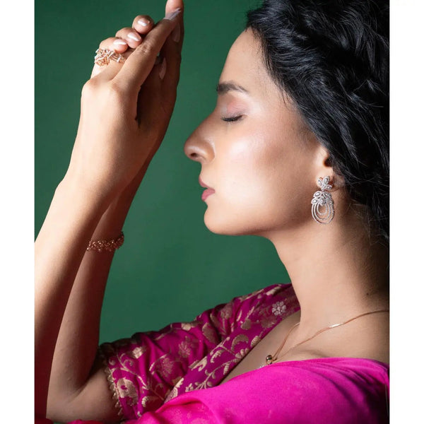Regalia Diamond Drop Earrings