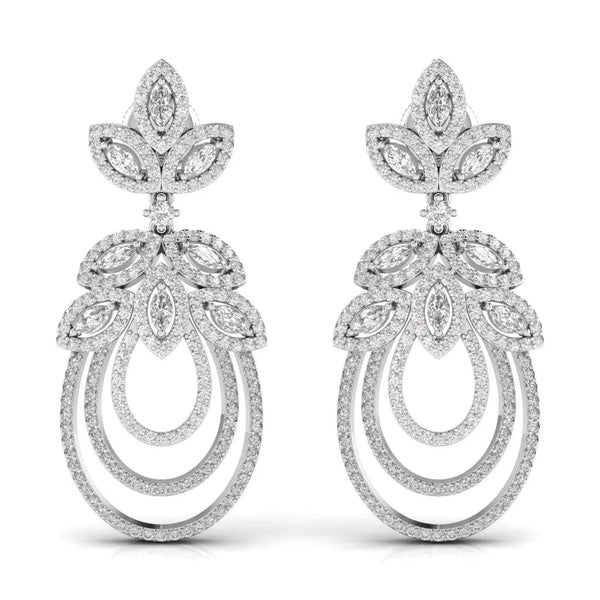 Regalia Diamond Drop Earrings