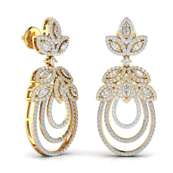 Regalia Diamond Drop Earrings