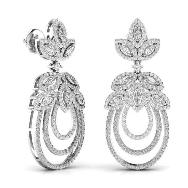 Regalia Diamond Drop Earrings