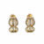 Round Cut Diamonds Ballerina Earrings