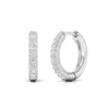 Round cut Diamonds Clustered Elegance Earrings