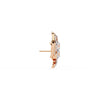 S-Shaped Diamond Earrings