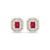 Sangria Lab Grown Diamond Studs