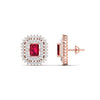 Sangria Lab Grown Diamond Studs