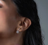 Sleek Drop Diamond Earrings