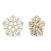 Snowflake Diamond Earrings