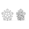 Snowflake Diamond Earrings