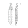 Sparkfall Dangler Diamond Earrings