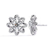Sunflower Inspired Diamond Earrings