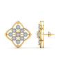 Unique Diamond Stud Earrings