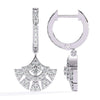 Vintage Dangler Diamond Earrings