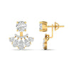 Vivid Drop Diamond Earrings