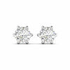 1 Carat Each Opulent Diamond Studs