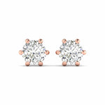 1 Carat Each Opulent Diamond Studs