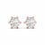 1 Carat Each Opulent Diamond Studs