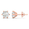 1 Carat Each Opulent Diamond Studs