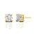 1 Carat Each Solitaire Studs