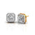 1 Carat Solitaire Timeless Diamond Earrings