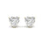 2 Carat Heart Shape Solitaire DiamondMartini Studs