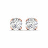2.1 Carat Each Round Diamond Earring