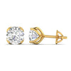 2.1 Carat Each Round Diamond Earring