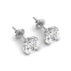 1 Carat Each Round Diamond Earrings