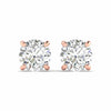 2.28 Carat Gold Diamond Earrings