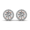 2.5 Carat Centre Round Solitaire Diamond Earring