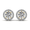 2.5 Carat Centre Round Solitaire Diamond Earring