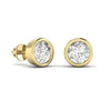 2.5 Carat Each Solitaire Diamond Earring