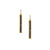 Leila Black Diamond Drop Earrings