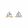 80 Pointers Each Trillion Cut Diamonds Studs Earrings