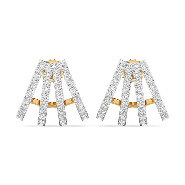 Arc Radiance Diamond Earrings